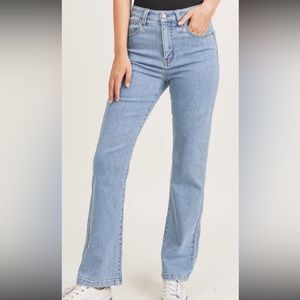 Risen 90s High Rise Straight Leg Jean